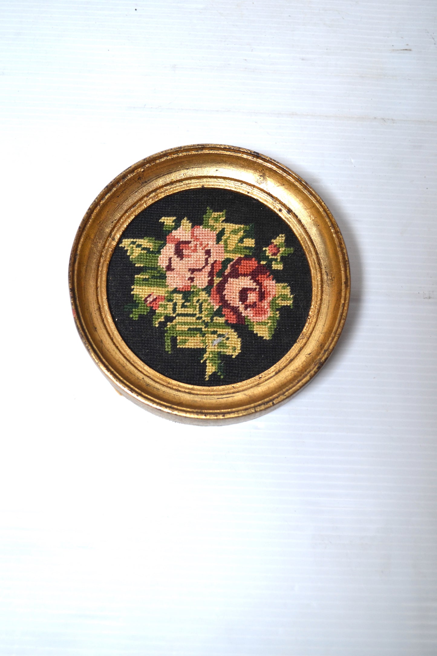 Petit cadre doré vintage