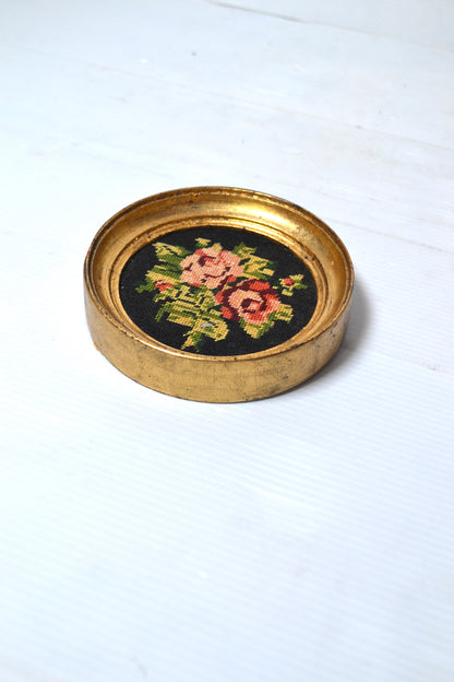 Petit cadre doré vintage