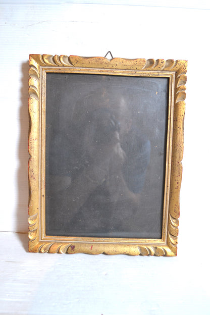 Cadre en bois doré