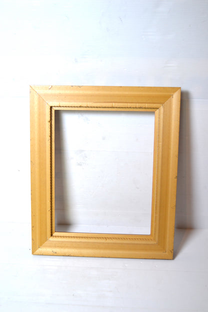 Cadre en bois doré