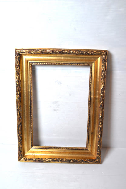 Cadre en bois doré