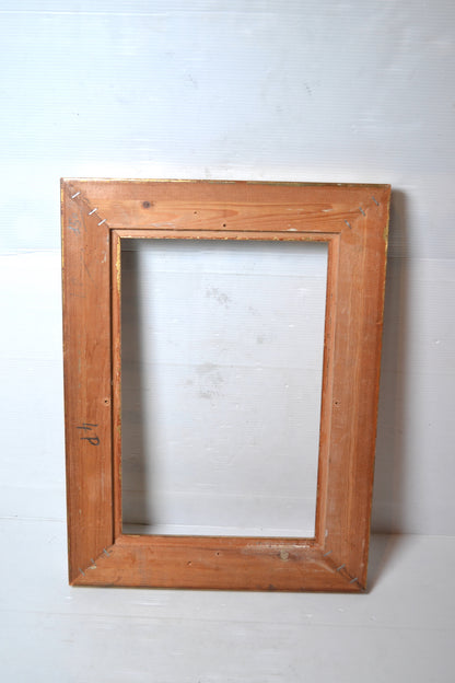 Cadre en bois doré
