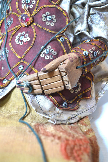 Marionnette indienne articulée