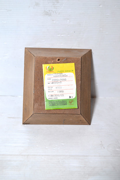 Art mural portrait miniature à suspendre