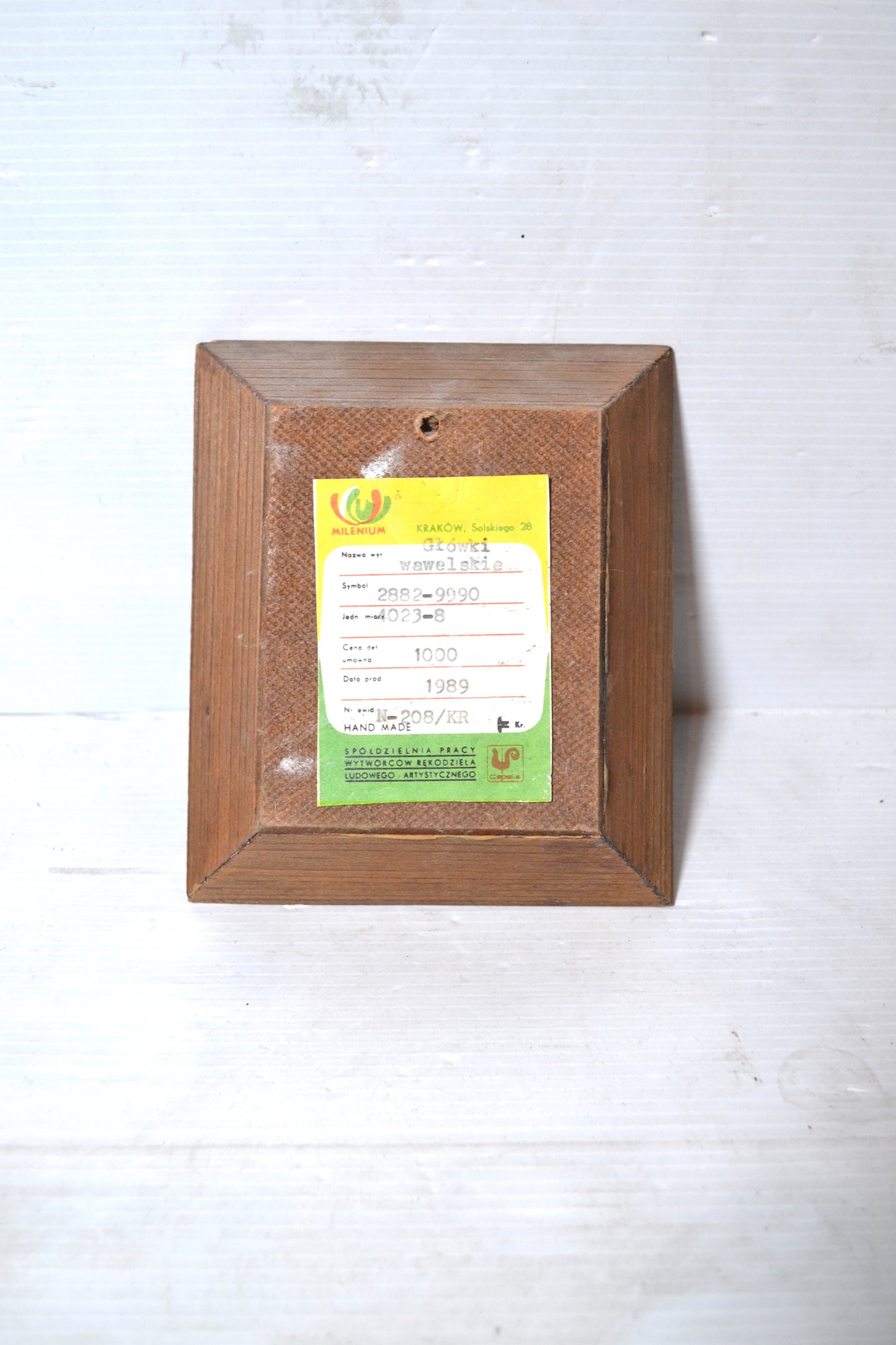 Art mural portrait miniature à suspendre