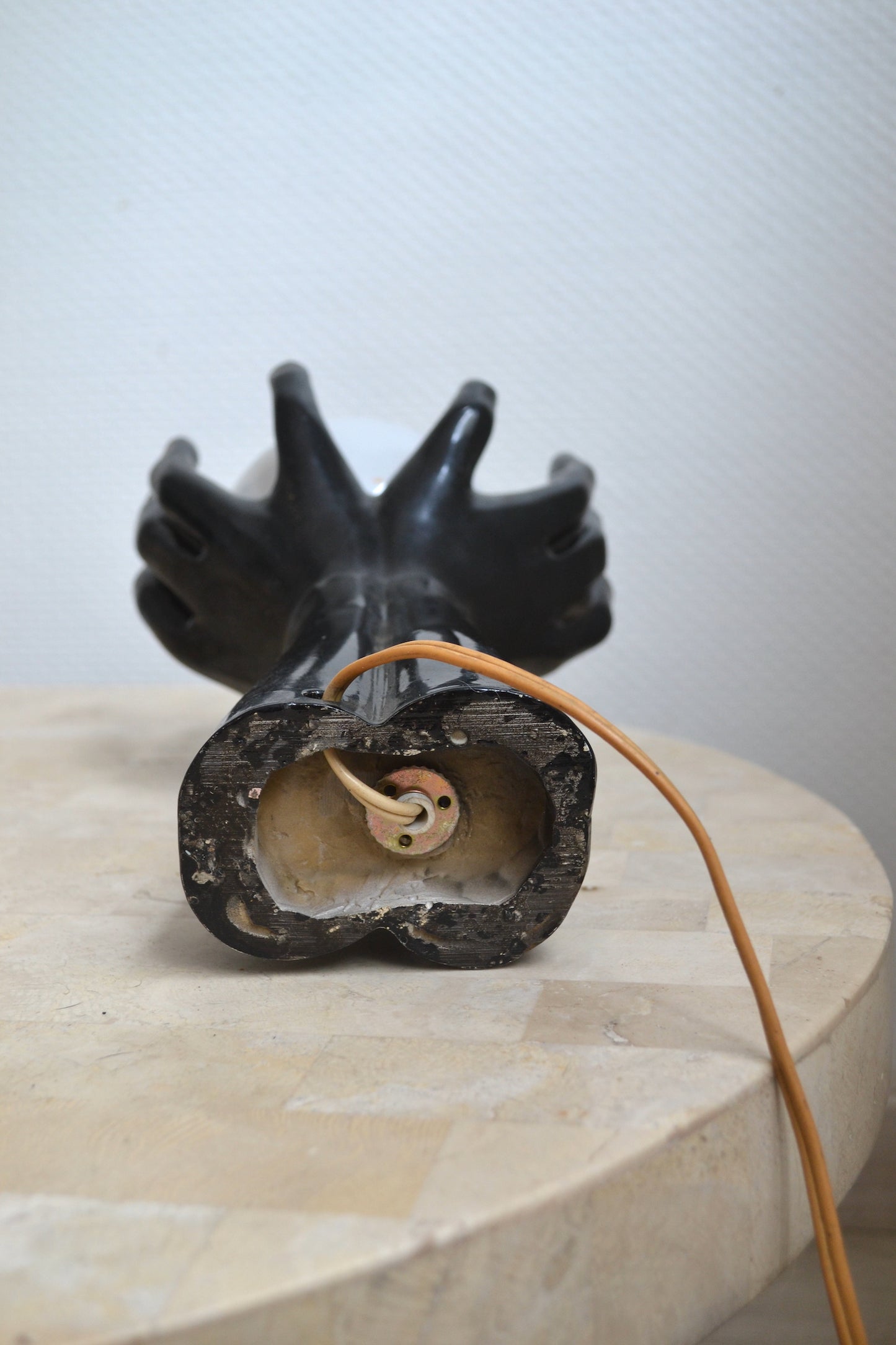 Lampe en céramique