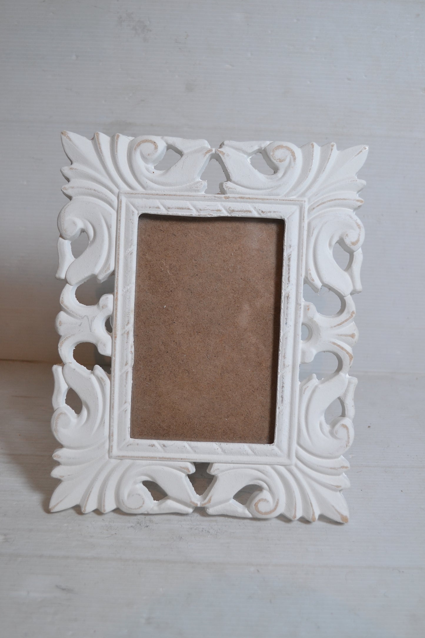 Cadre blanc à poser