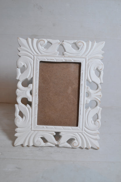 Cadre blanc à poser