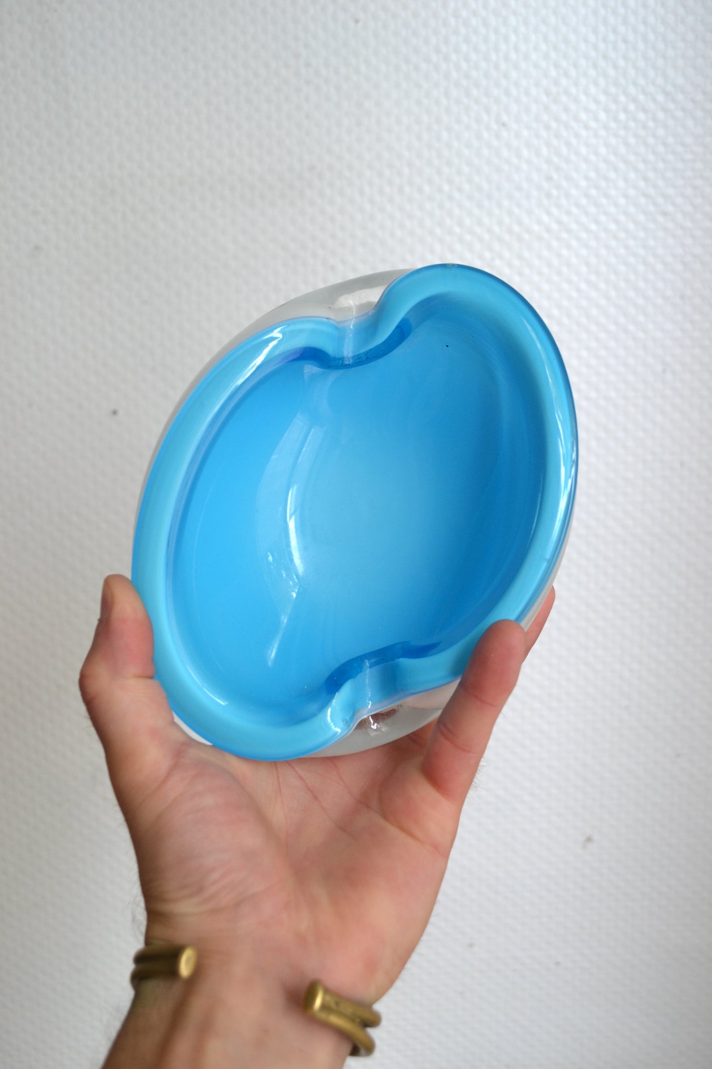 Cendrier en verre de Murano