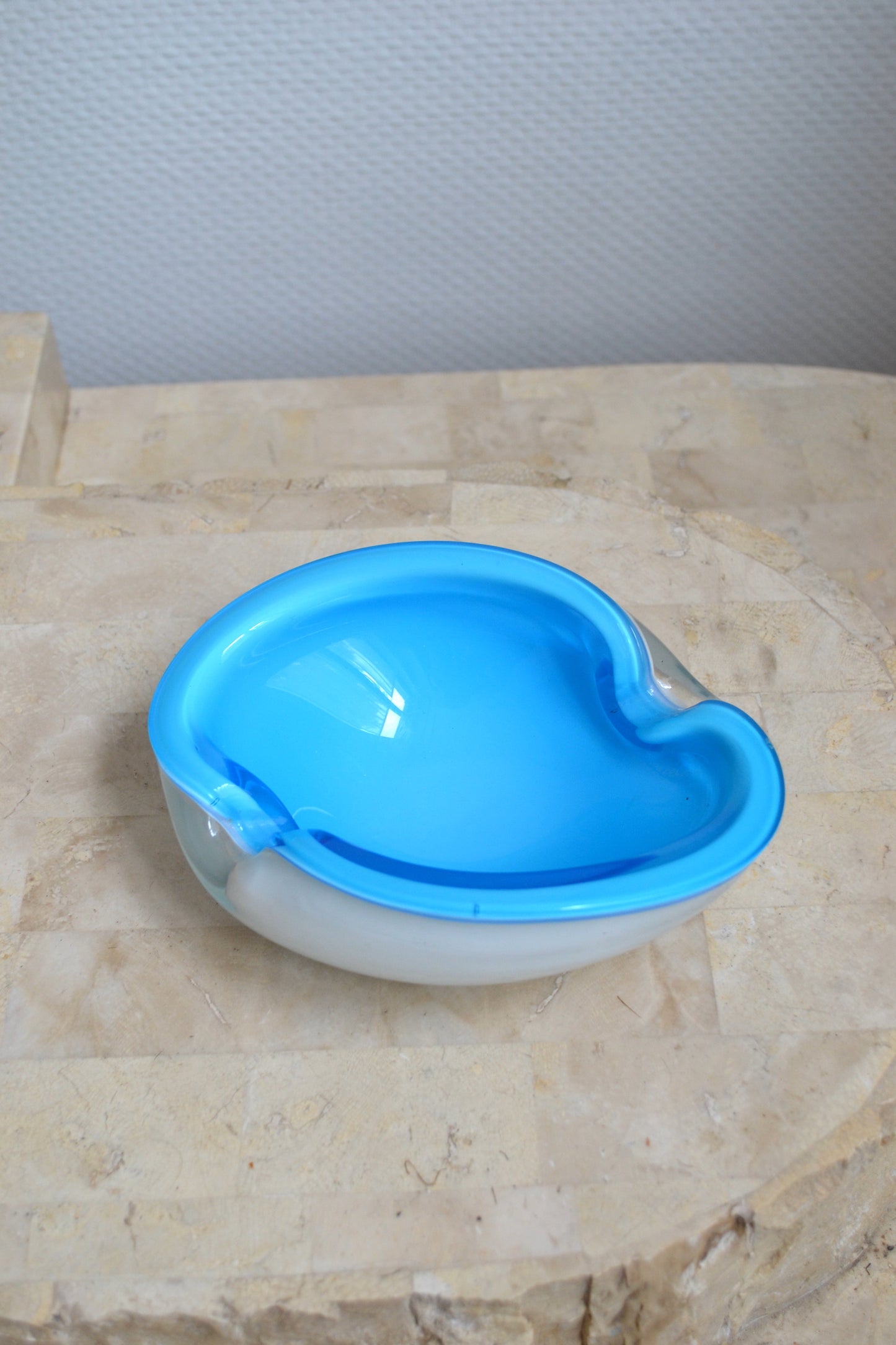 Cendrier en verre de Murano
