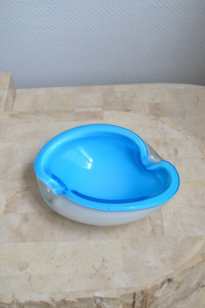 Cendrier en verre de Murano