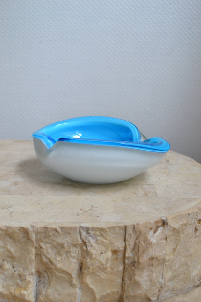Cendrier en verre de Murano