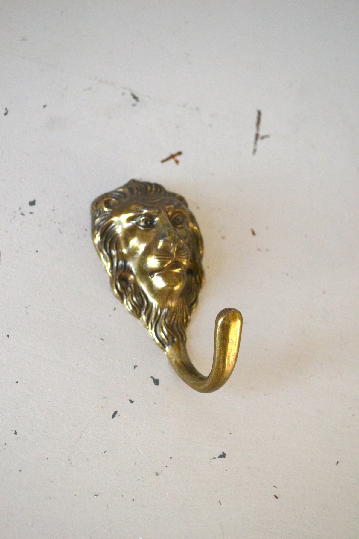 Patère lion