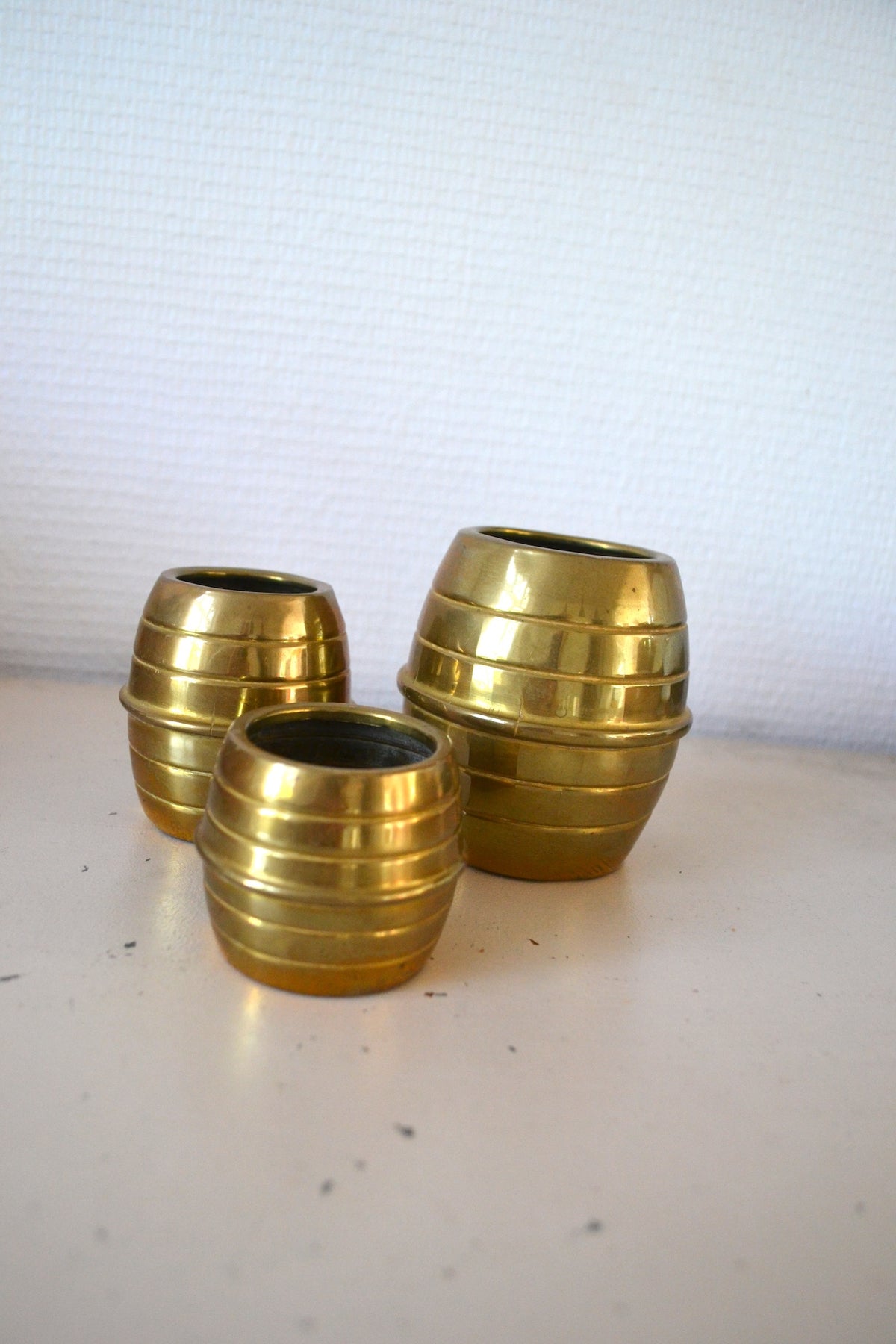 Vases en cuivre
