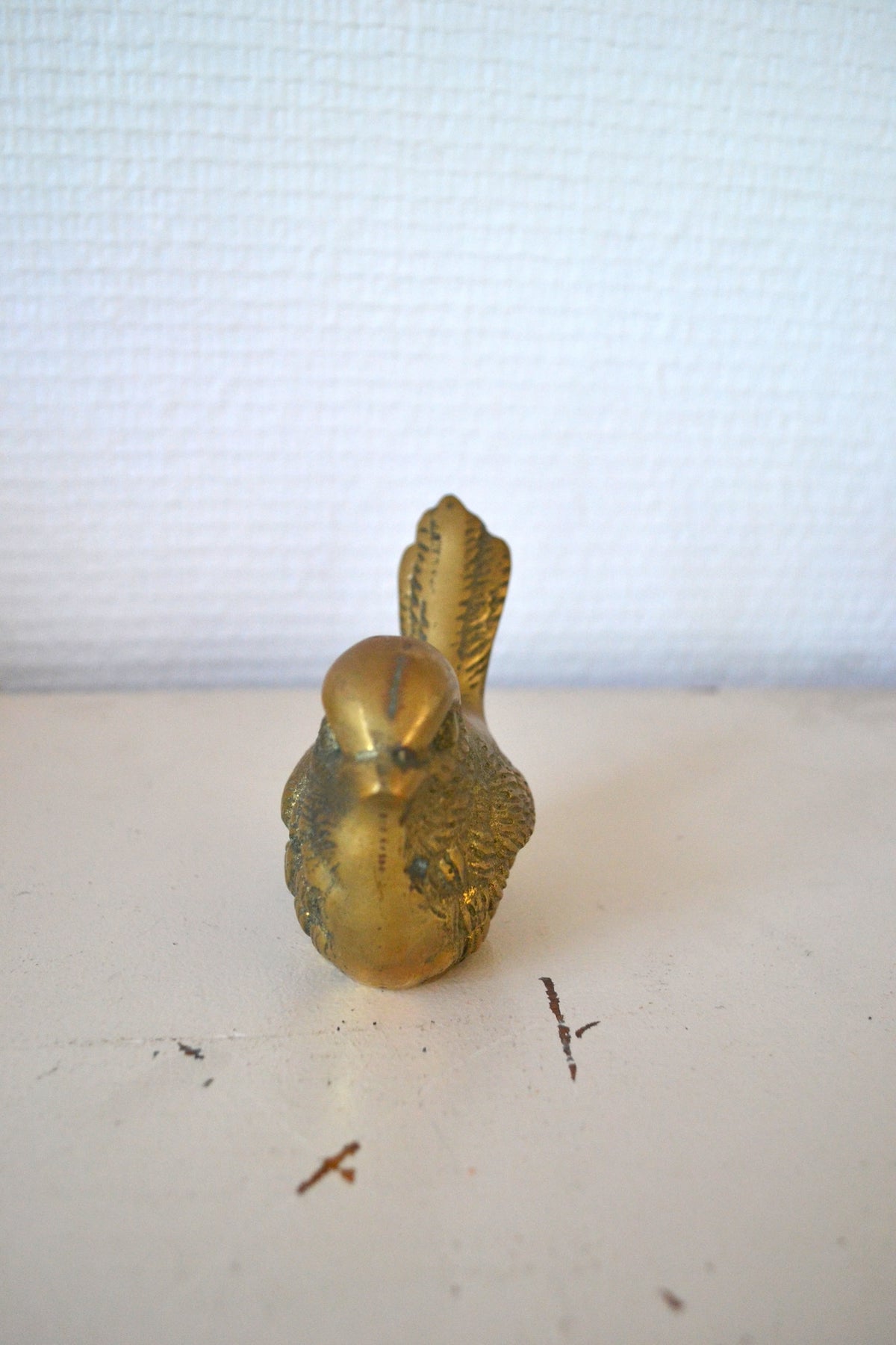 Oiseau en laiton
