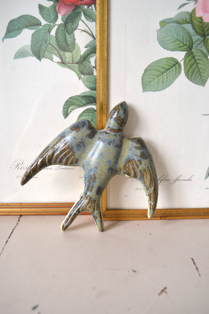 Hirondelle en céramique