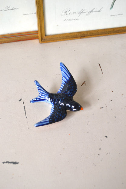 Hirondelle en céramique