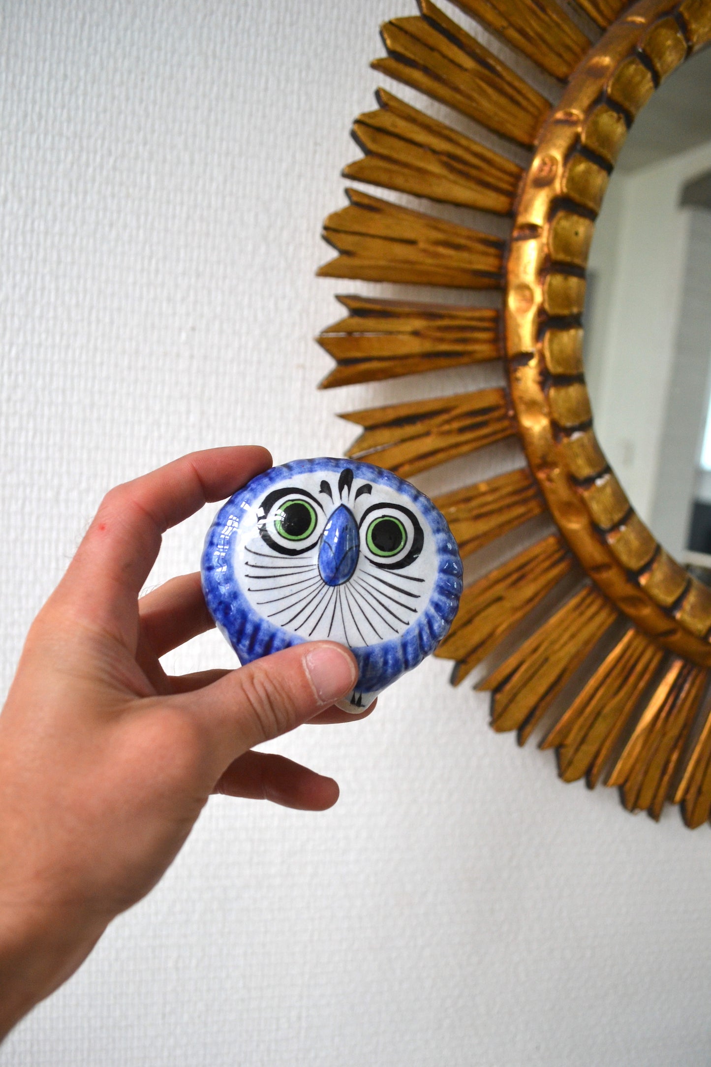 Hibou en céramique