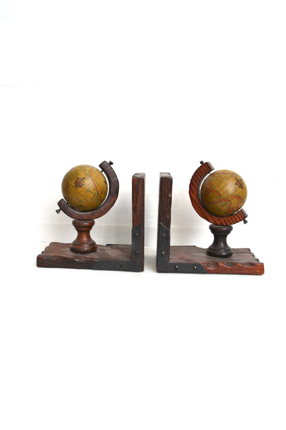 Serre-livres Globes terrestres