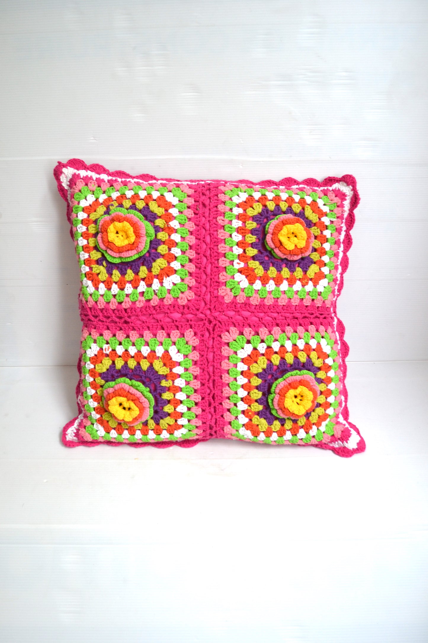 Coussin Crochet