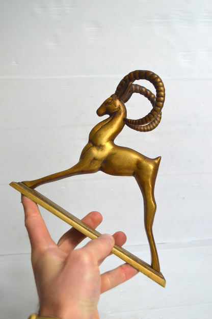 Ibex en laiton
