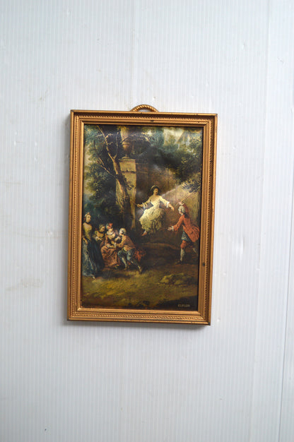 Petit cadre doré