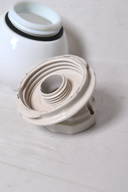 Applique murale vintage en porcelaine