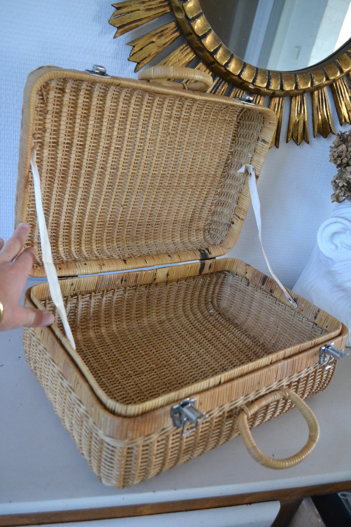 Valise rotin