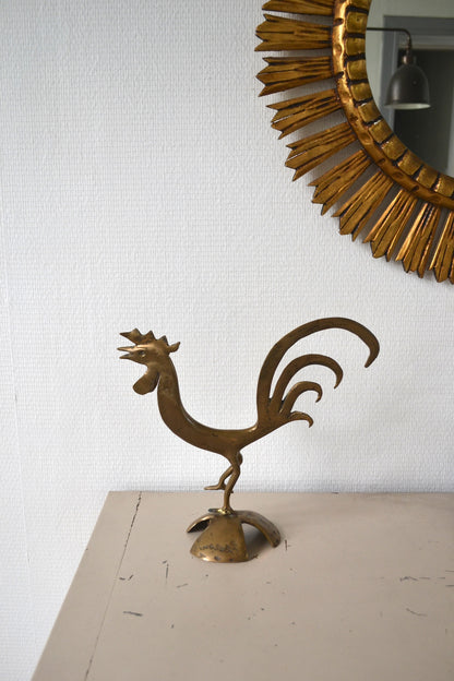 Coq en laiton