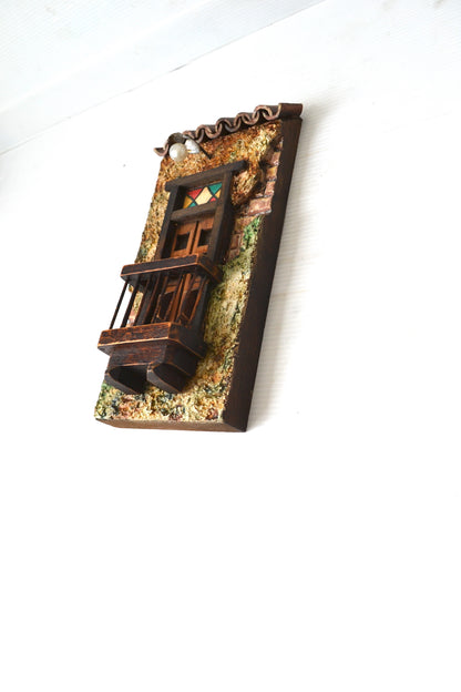 Façade décorative en bois