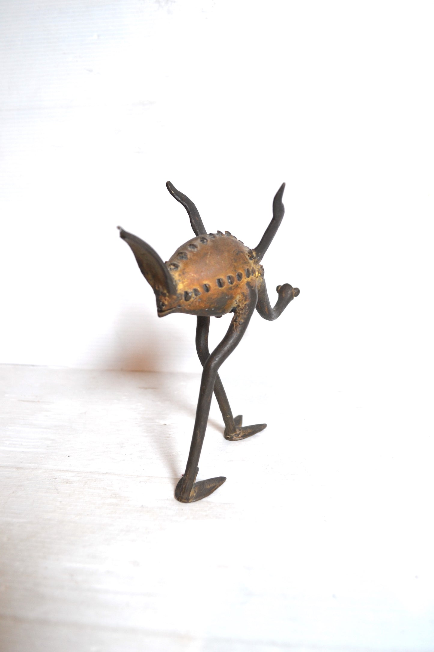 Autruche en bronze