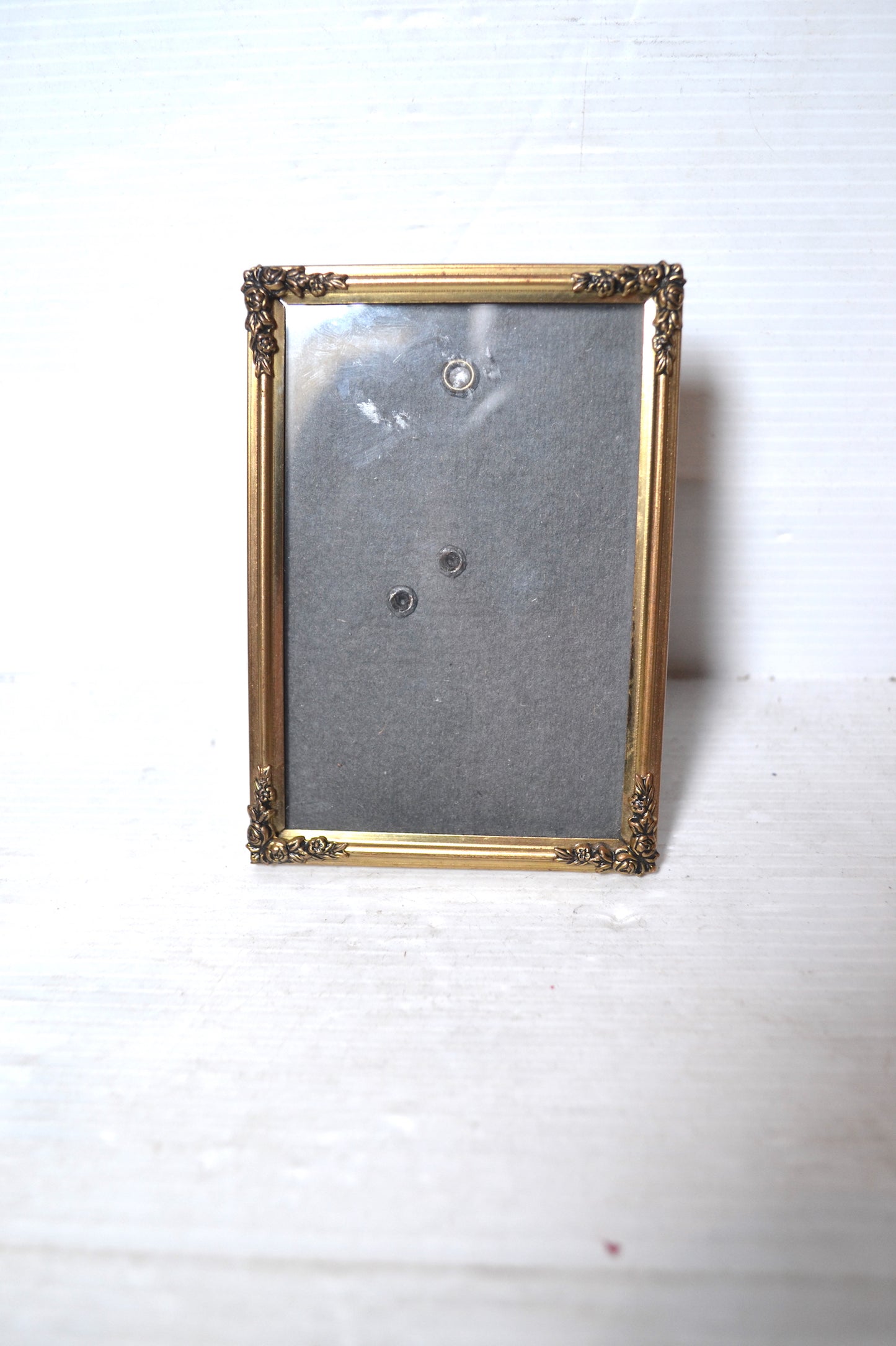 Cadre doré miniature vintage