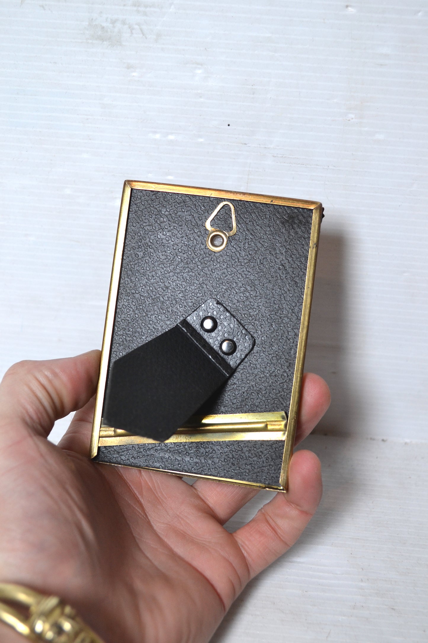 Cadre doré miniature vintage