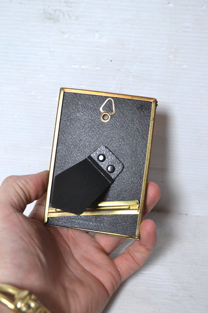 Cadre doré miniature vintage