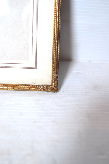 Ancien cadre doré