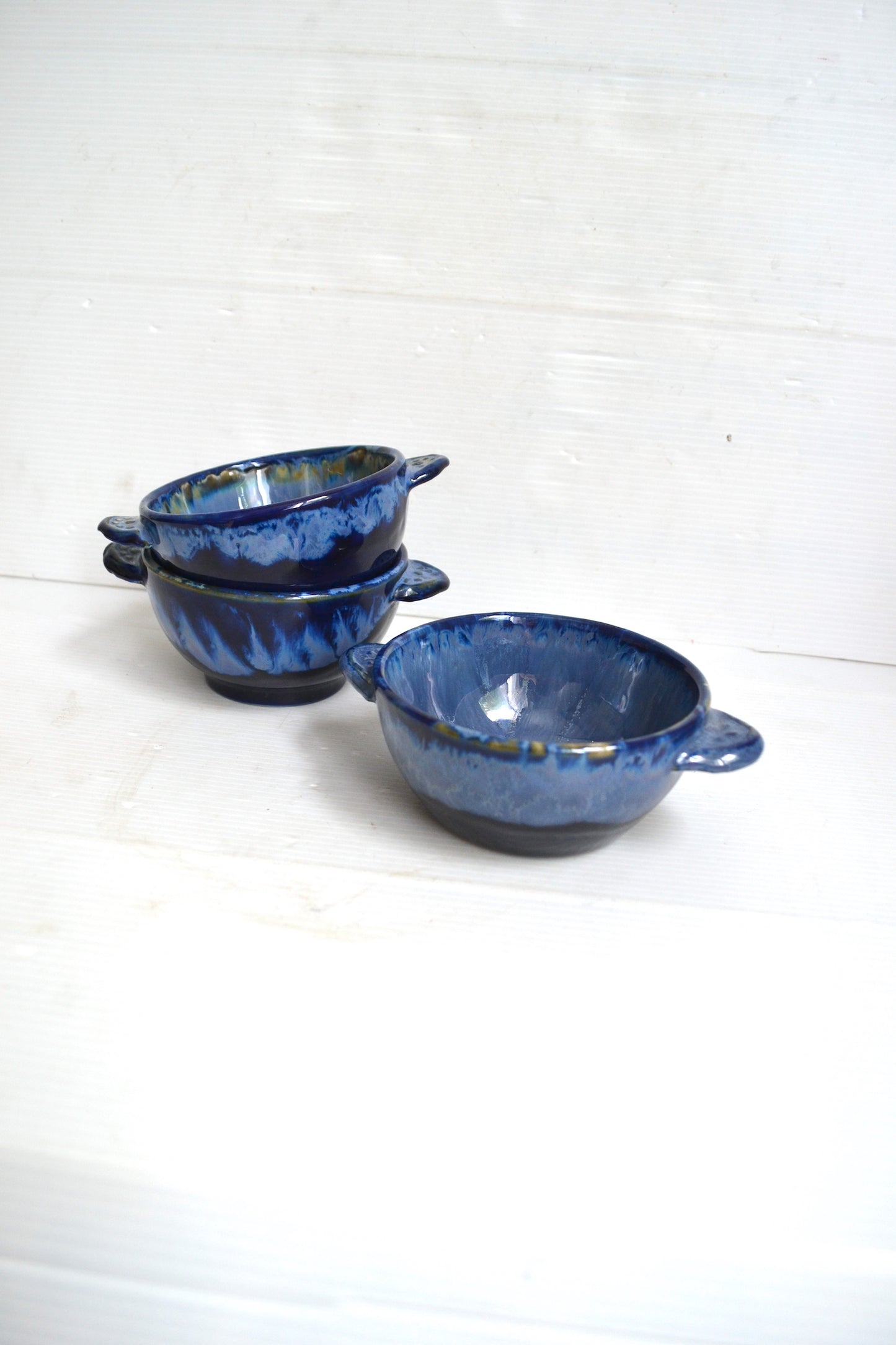 Ramequins bleus