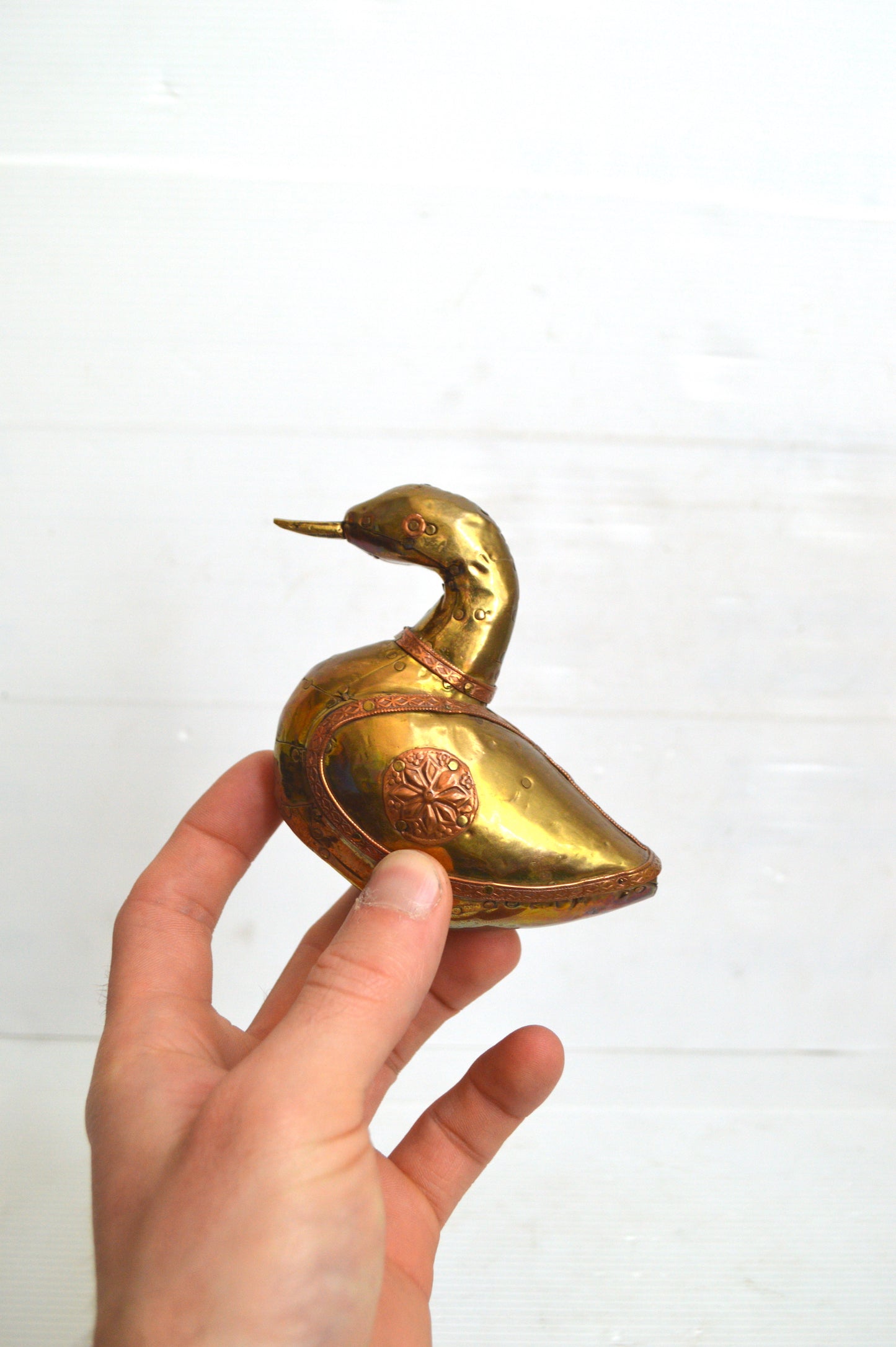Oiseau en laiton