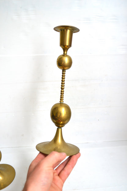 Chandeliers en laiton