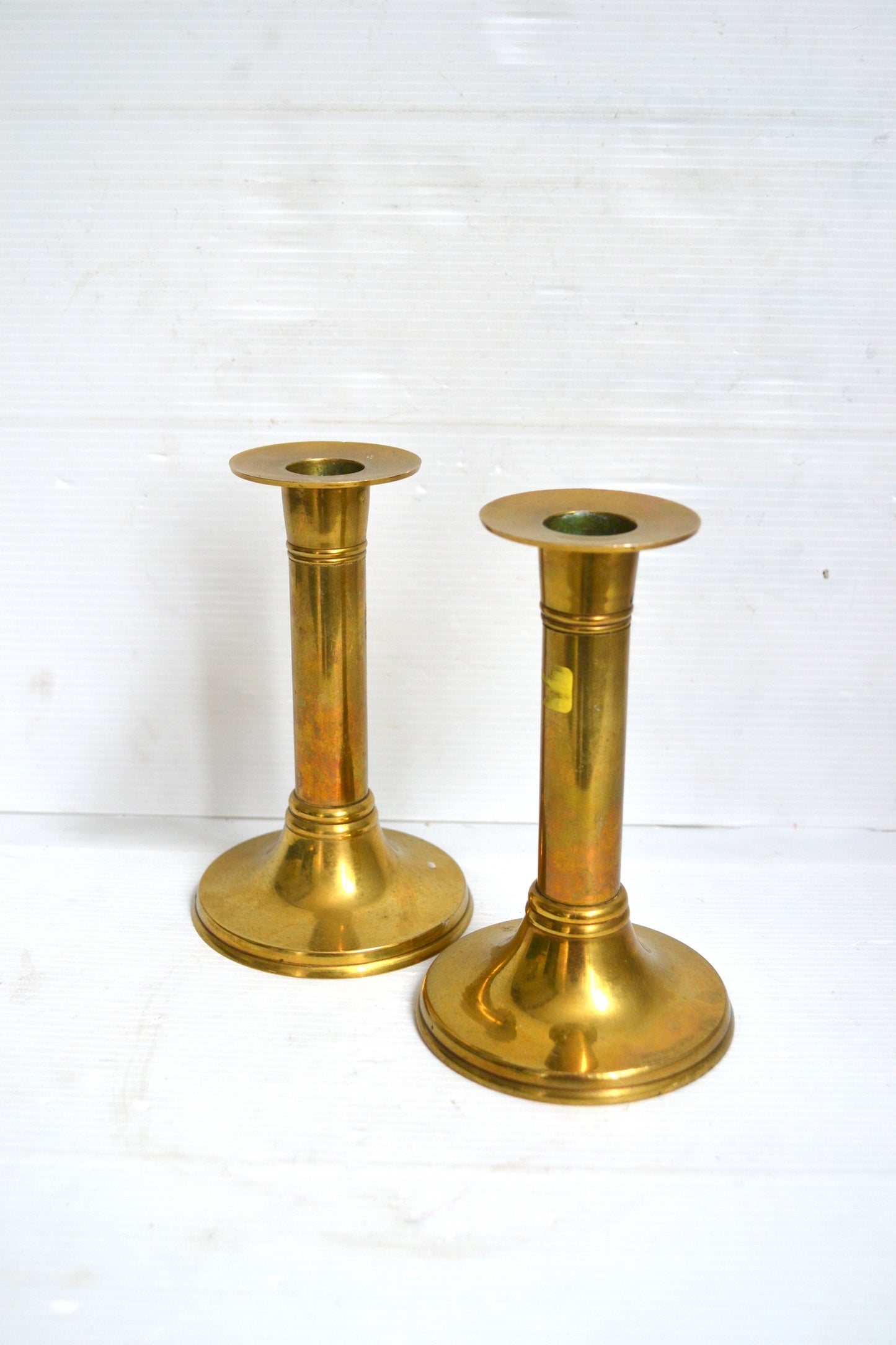 Bougeoirs en laiton
