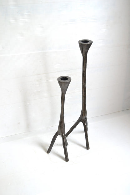 Bougeoirs asymétriques