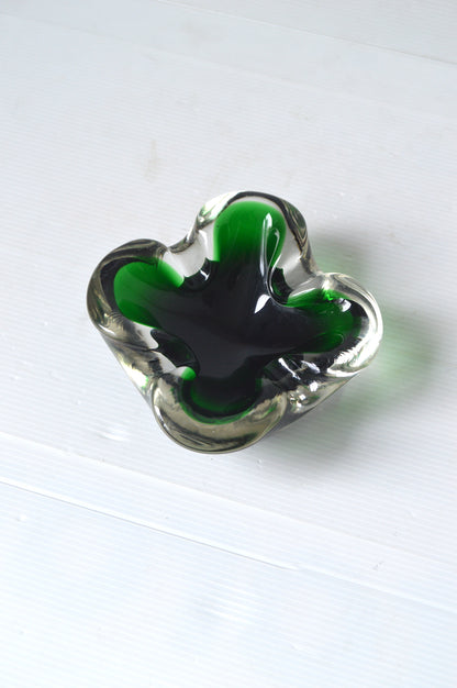 Cendrier en verre de Murano