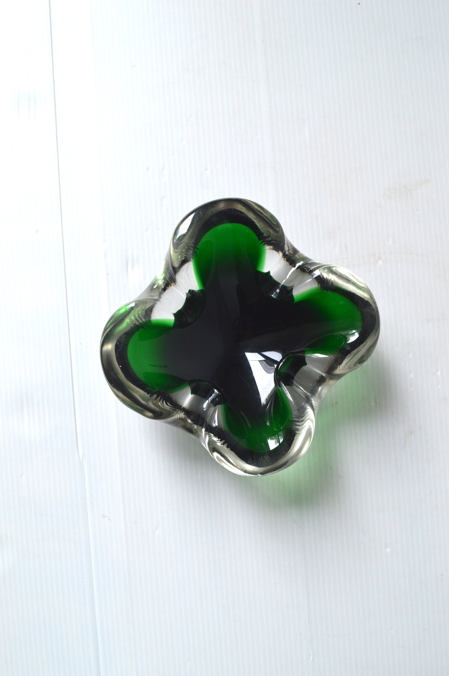 Cendrier en verre de Murano