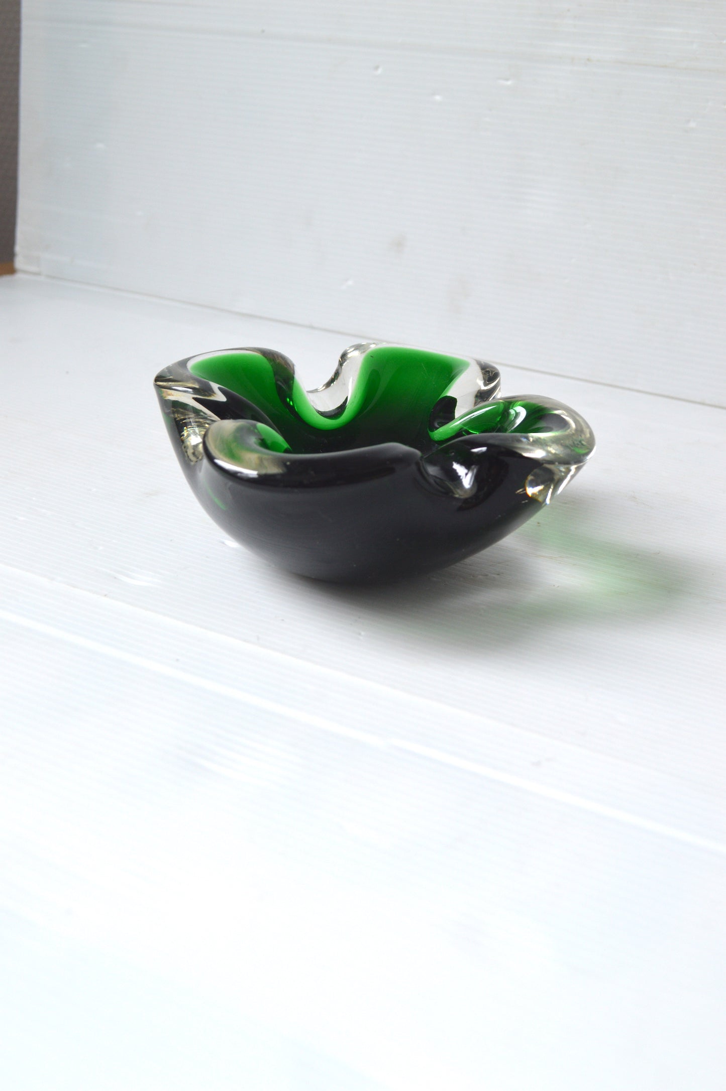 Cendrier en verre de Murano