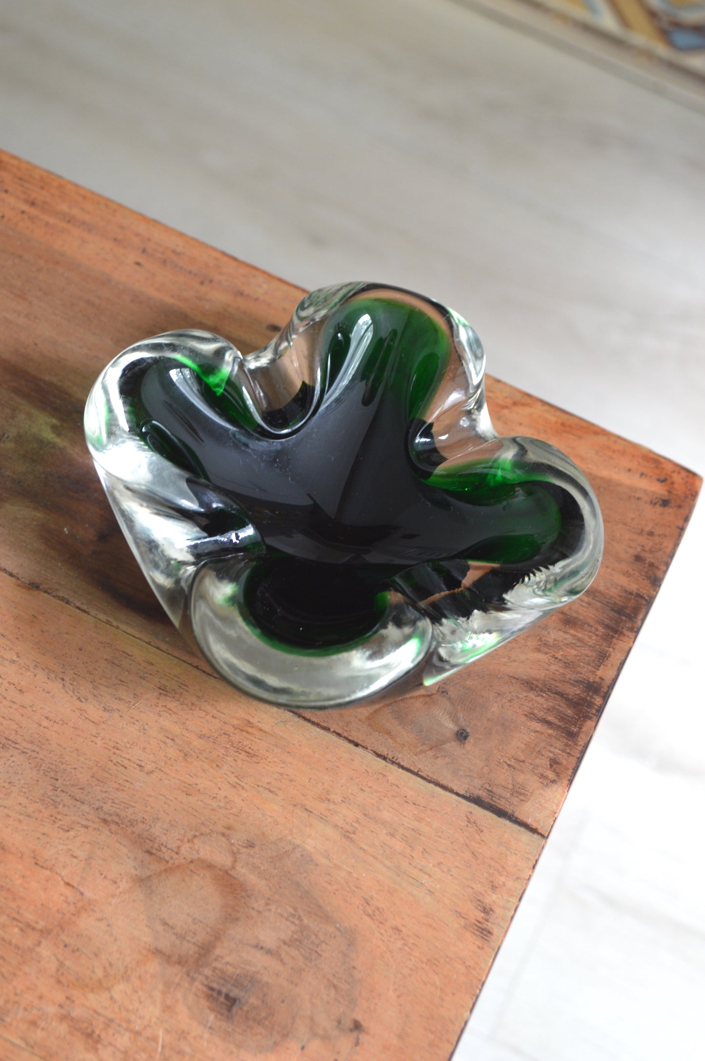 Cendrier en verre de Murano
