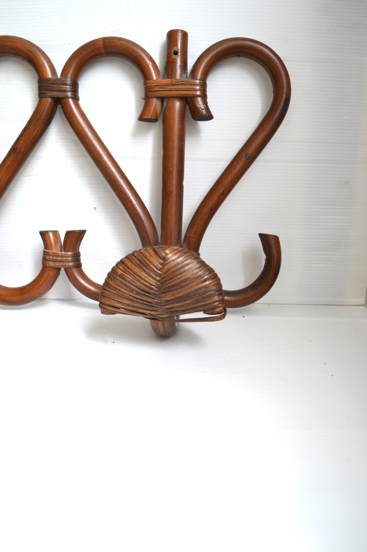 Portemanteau en rotin