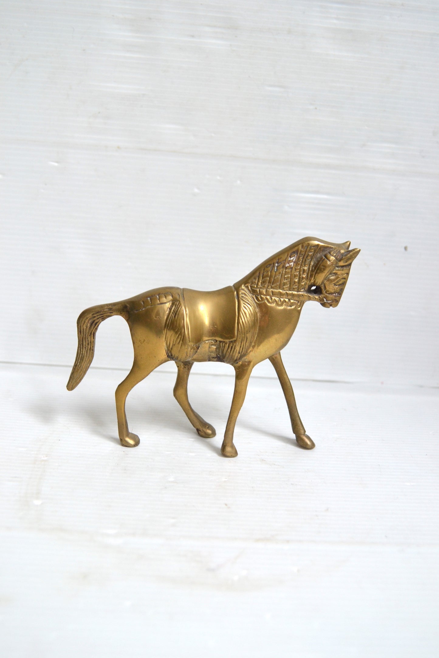 Cheval en laiton
