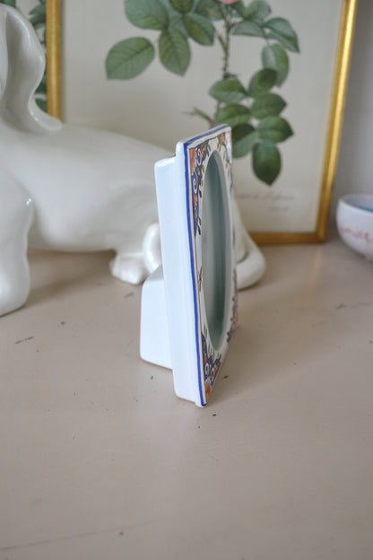 Cadre en porcelaine