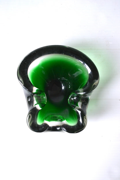 Cendrier en verre de Murano