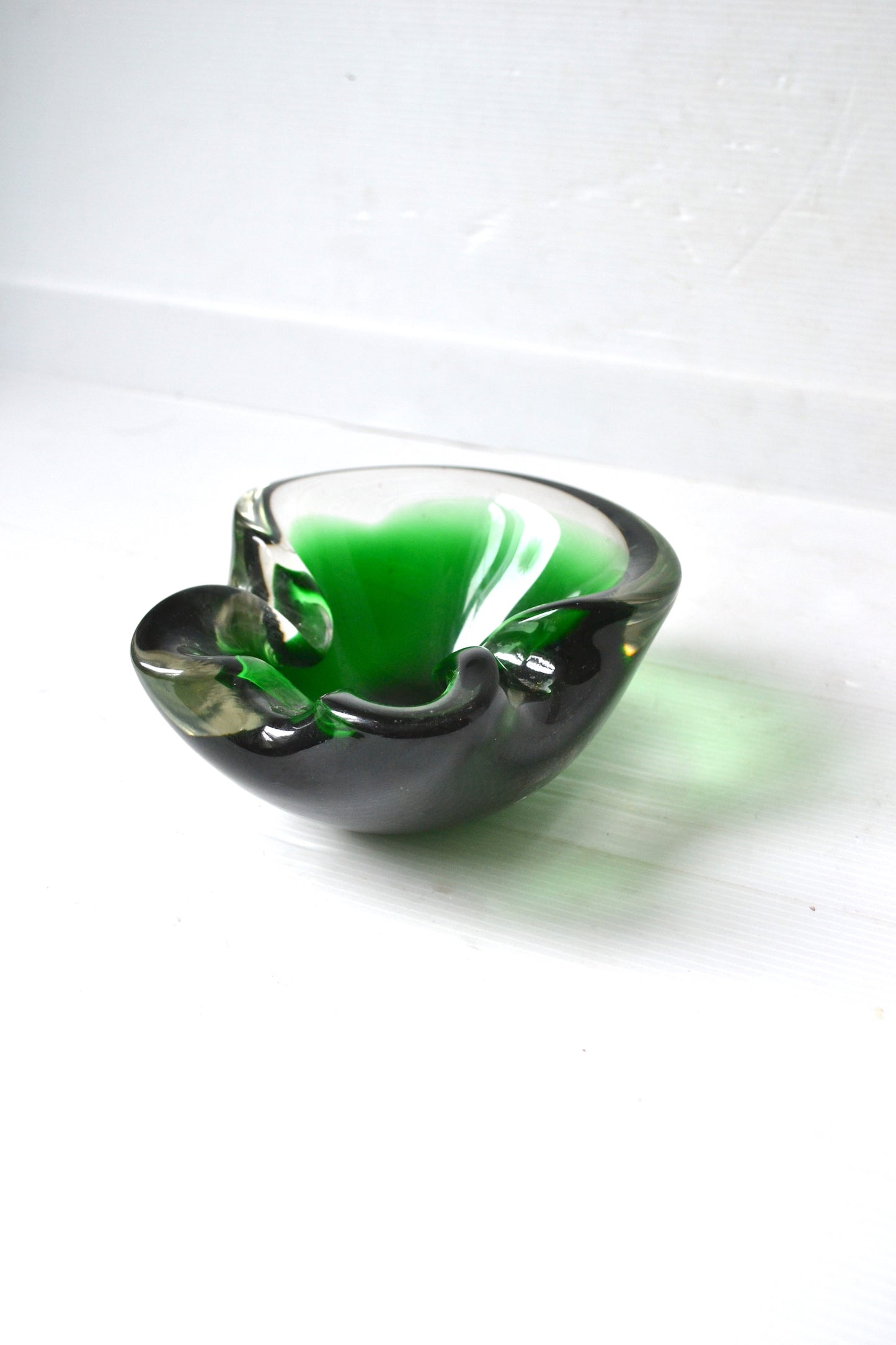 Cendrier en verre de Murano