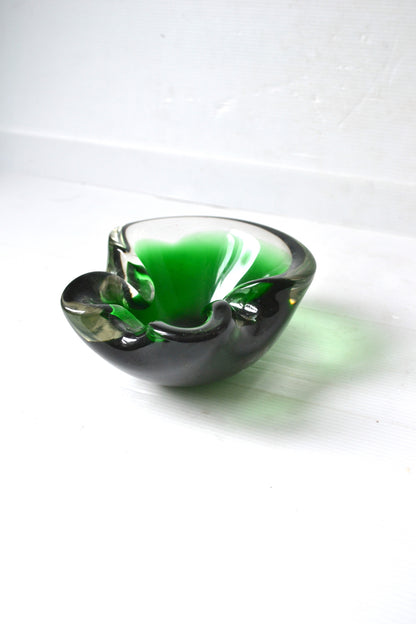 Cendrier en verre de Murano
